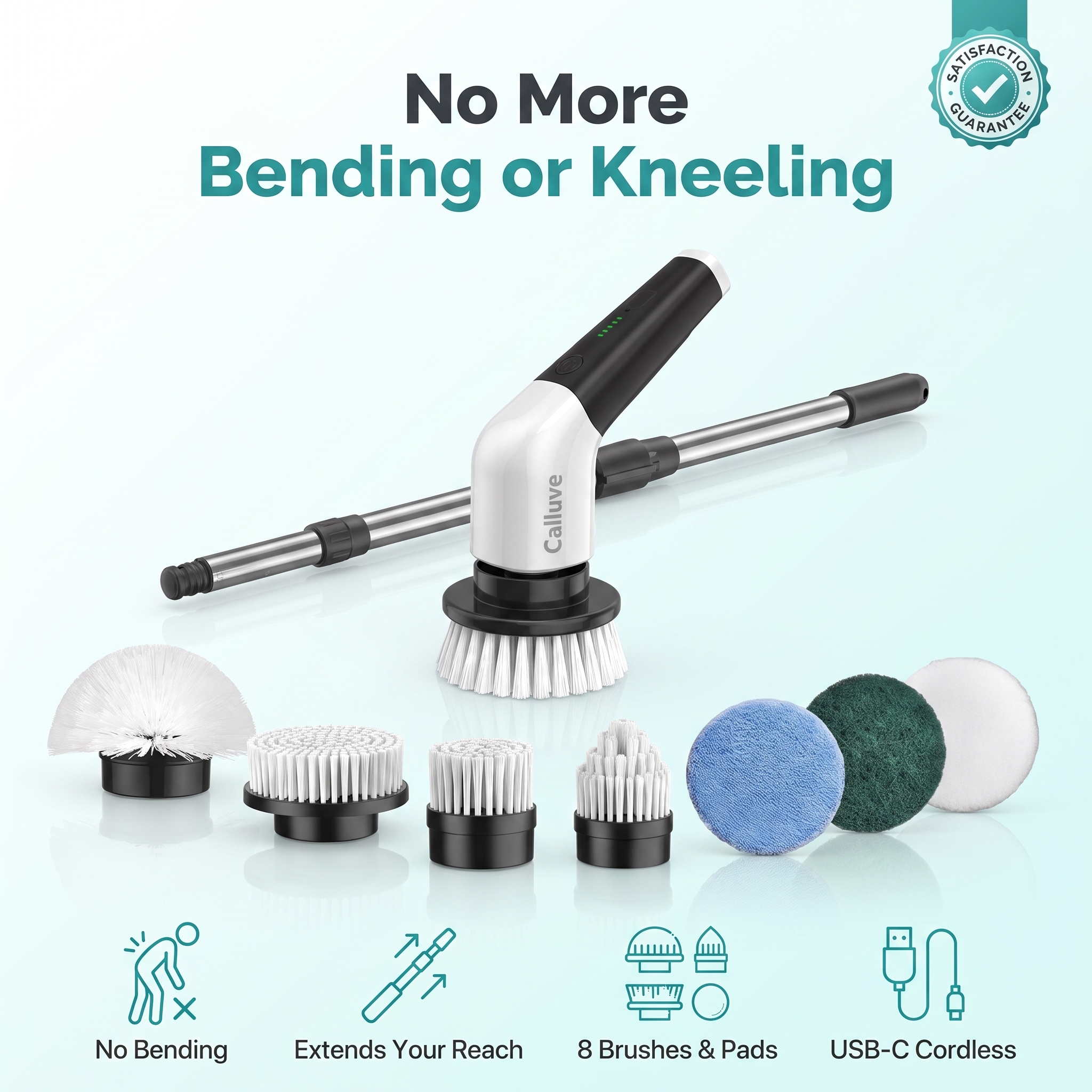 Calluve EasyReach Spin Scrubber