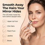 Silk Glide™ 2-in-1 Facial Hair Remover & Eyebrow Trimmer