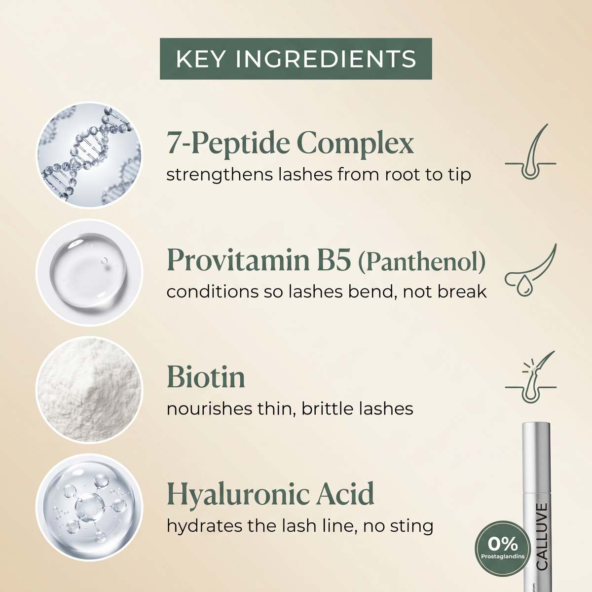 Soothe & Grow Peptide Lash Serum