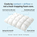 CloudChill Puff Pillow
