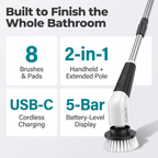 Calluve EasyReach Spin Scrubber